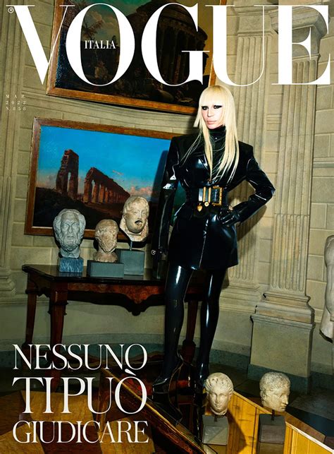 donatella versace vogue